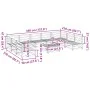 Garden sofa set 10 pieces solid Douglas fir wood by vidaXL, Garden sets - Ref: Foro24-3299594, Price: 535,43 €, Discount: %