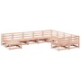 Gartensofa-Set 10-teilig aus massivem Douglasienholz von vidaXL, Gartensets - Ref: Foro24-3299638, Preis: 555,97 €, Rabatt: %