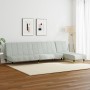 Light gray velvet 2-piece sofa set by vidaXL, Sofas - Ref: Foro24-3216295, Price: 410,15 €, Discount: %