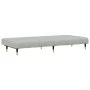 Light gray velvet 2-piece sofa set by vidaXL, Sofas - Ref: Foro24-3216295, Price: 419,04 €, Discount: %