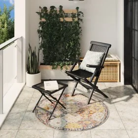 Innen-/Außenteppich ARBIZU Vintage-Design Ø 120 cm von vidaXL, Teppiche - Ref: Foro24-375700, Preis: 43,21 €, Rabatt: %