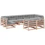 9-piece garden sofa set with Douglas fir wood cushions by vidaXL, Garden sets - Ref: Foro24-3299631, Price: 844,75 €, Discoun...