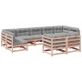 9-teiliges Gartensofa-Set mit Kissen aus Douglasienholz von vidaXL, Gartensets - Ref: Foro24-3299631, Preis: 854,24 €, Rabatt: %