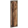 Solid rough mango wood coat rack 35x8x110 cm by vidaXL, Hat and coat racks - Ref: Foro24-358918, Price: 56,39 €, Discount: %