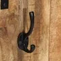 Solid rough mango wood coat rack 35x8x110 cm by vidaXL, Hat and coat racks - Ref: Foro24-358918, Price: 56,39 €, Discount: %