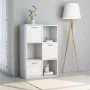 Parkett-Aufbewahrungsschrank weiß 60x29,5x90 cm von vidaXL, Bücherregale und Regale - Ref: Foro24-801140, Preis: 81,20 €, Rab...
