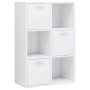 Parkett-Aufbewahrungsschrank weiß 60x29,5x90 cm von vidaXL, Bücherregale und Regale - Ref: Foro24-801140, Preis: 82,50 €, Rab...
