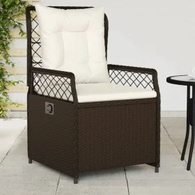 Garden recliners 2 pcs brown synthetic rattan by vidaXL, Garden chairs - Ref: Foro24-368662, Price: 212,89 €, Discount: %