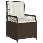Garden recliners 2 pcs brown synthetic rattan by vidaXL, Garden chairs - Ref: Foro24-368662, Price: 191,60 €, Discount: %