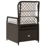 Garden recliners 2 pcs brown synthetic rattan by vidaXL, Garden chairs - Ref: Foro24-368662, Price: 191,60 €, Discount: %