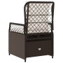 Gartenliegen 2 Stück braunes synthetisches Rattan von vidaXL, Gartenstühle - Ref: Foro24-368662, Preis: 194,36 €, Rabatt: %