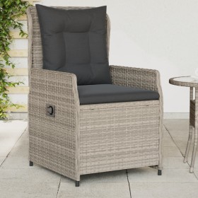 Garden recliners 2 pcs light gray synthetic rattan by vidaXL, Garden chairs - Ref: Foro24-368657, Price: 226,67 €, Discount: %