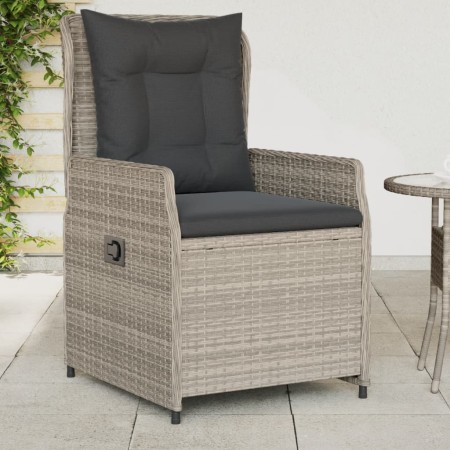 Garden recliners 2 pcs light gray synthetic rattan by vidaXL, Garden chairs - Ref: Foro24-368657, Price: 225,75 €, Discount: %