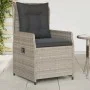 Garden recliners 2 pcs light gray synthetic rattan by vidaXL, Garden chairs - Ref: Foro24-368657, Price: 222,05 €, Discount: %