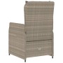 Garden recliners 2 pcs light gray synthetic rattan by vidaXL, Garden chairs - Ref: Foro24-368657, Price: 225,75 €, Discount: %