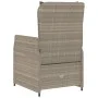 Garden recliners 2 pcs light gray synthetic rattan by vidaXL, Garden chairs - Ref: Foro24-368657, Price: 222,05 €, Discount: %