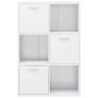 Engineered wood storage cabinet in white, 60x29.5x90 cm by vidaXL, Bookcases and shelves - Ref: Foro24-801140, Price: 82,50 €...