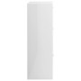 Engineered wood storage cabinet in white, 60x29.5x90 cm by vidaXL, Bookcases and shelves - Ref: Foro24-801140, Price: 82,50 €...