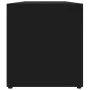 Schwarzer TV-Schrank aus Sperrholz, 120 x 34 x 37 cm von vidaXL, TV-Möbel - Ref: Foro24-801153, Preis: 56,41 €, Rabatt: %