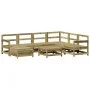 Gartensofa-Set 8-teilig aus imprägniertem Kiefernholz von vidaXL, Gartensets - Ref: Foro24-3250591, Preis: 466,96 €, Rabatt: %