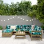 Gartensofa-Set 8-teilig aus imprägniertem Kiefernholz von vidaXL, Gartensets - Ref: Foro24-3250591, Preis: 473,46 €, Rabatt: %