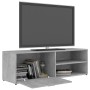TV-Möbel aus grauem Sperrholz aus Beton 120x34x37 cm von vidaXL, TV-Möbel - Ref: Foro24-801156, Preis: 51,87 €, Rabatt: %