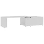 Couchtisch aus weißem Sperrholz, 150 x 50 x 35 cm von vidaXL, Couchtisch - Ref: Foro24-801337, Preis: 82,95 €, Rabatt: %