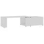 Couchtisch aus weißem Sperrholz, 150 x 50 x 35 cm von vidaXL, Couchtisch - Ref: Foro24-801337, Preis: 85,39 €, Rabatt: %