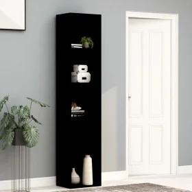 Schwarzes Sperrholzregal 40x30x189 cm von vidaXL, Bücherregale und Regale - Ref: Foro24-800955, Preis: 85,99 €, Rabatt: %