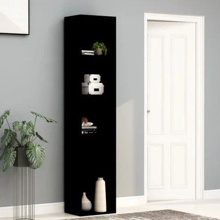 Estantería madera contrachapada negro 40x30x189 cm de vidaXL, Librerías y estanterías - Ref: Foro24-800955, Precio: 85,99 €, ...