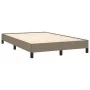 Taupe gray fabric bed frame 120x190 cm by vidaXL, Beds and slatted bases - Ref: Foro24-3269609, Price: 94,69 €, Discount: %