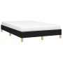 Black fabric bed frame 120x190 cm by vidaXL, Beds and slatted bases - Ref: Foro24-3269614, Price: 114,30 €, Discount: %