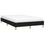 Estructura de cama tela negro 120x190 cm de vidaXL, Camas y somieres - Ref: Foro24-3269614, Precio: 112,09 €, Descuento: %