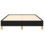 Black fabric bed frame 120x190 cm by vidaXL, Beds and slatted bases - Ref: Foro24-3269614, Price: 114,30 €, Discount: %