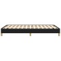 Black fabric bed frame 120x190 cm by vidaXL, Beds and slatted bases - Ref: Foro24-3269614, Price: 114,30 €, Discount: %