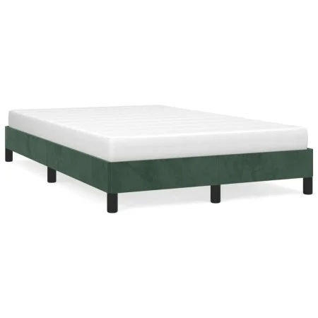 Bettgestell aus grünem Samt, 120 x 190 cm von vidaXL, Betten und Lattenroste - Ref: Foro24-3269628, Preis: 94,80 €, Rabatt: %