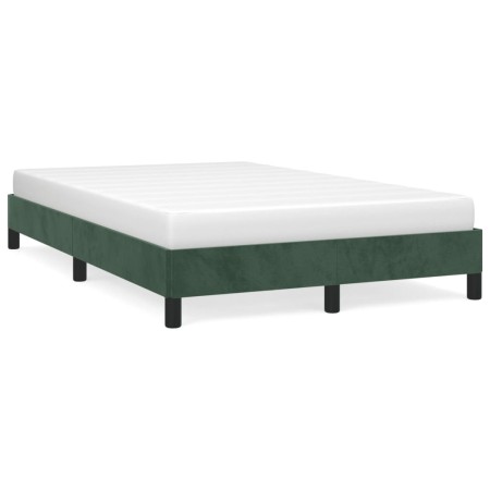Bettgestell aus grünem Samt, 120 x 190 cm von vidaXL, Betten und Lattenroste - Ref: Foro24-3269628, Preis: 89,79 €, Rabatt: %