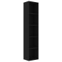 Schwarzes Sperrholzregal 40x30x189 cm von vidaXL, Bücherregale und Regale - Ref: Foro24-800955, Preis: 87,45 €, Rabatt: %