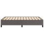 Graues Kunstlederbettgestell 120x190 cm von vidaXL, Betten und Lattenroste - Ref: Foro24-3269649, Preis: 91,36 €, Rabatt: %