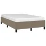 Estructura de cama tela gris taupe 120x190 cm de vidaXL, Camas y somieres - Ref: Foro24-3269635, Precio: 93,97 €, Descuento: %