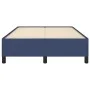 Blue fabric bed frame 120x190 cm by vidaXL, Beds and slatted bases - Ref: Foro24-3269637, Price: 93,81 €, Discount: %