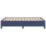 Blue fabric bed frame 120x190 cm by vidaXL, Beds and slatted bases - Ref: Foro24-3269637, Price: 93,81 €, Discount: %