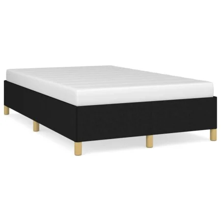 Estructura de cama tela negro 120x190 cm de vidaXL, Camas y somieres - Ref: Foro24-3269640, Precio: 89,78 €, Descuento: %