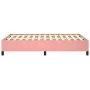 Bettgestell aus rosafarbenem Samt, 120 x 190 cm von vidaXL, Betten und Lattenroste - Ref: Foro24-3269656, Preis: 114,10 €, Ra...
