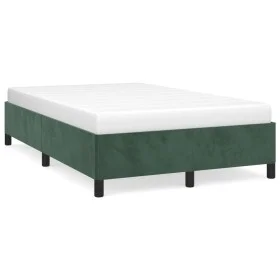 Bettgestell aus grünem Samt, 120 x 190 cm von vidaXL, Betten und Lattenroste - Ref: Foro24-3269654, Preis: 98,03 €, Rabatt: %