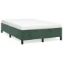 Bettgestell aus grünem Samt, 120 x 190 cm von vidaXL, Betten und Lattenroste - Ref: Foro24-3269654, Preis: 98,03 €, Rabatt: %