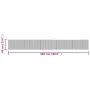 Rechteckiger brauner Bambusteppich 60x500 cm von vidaXL, Teppiche - Ref: Foro24-376734, Preis: 36,11 €, Rabatt: %