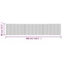 Rechteckiger brauner Bambusteppich 60x300 cm von vidaXL, Teppiche - Ref: Foro24-376722, Preis: 36,86 €, Rabatt: %