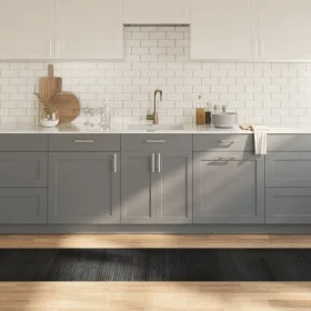Rectangular gray bamboo rug 60x500 cm by vidaXL, Rugs - Ref: Foro24-376736, Price: 36,11 €, Discount: %