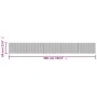 Rectangular gray bamboo rug 60x500 cm by vidaXL, Rugs - Ref: Foro24-376736, Price: 36,11 €, Discount: %